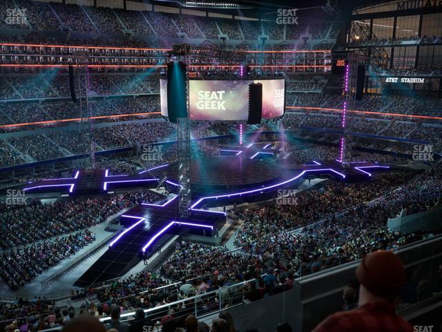 AT&T Stadium - Section Silver Suite 412 Seat View