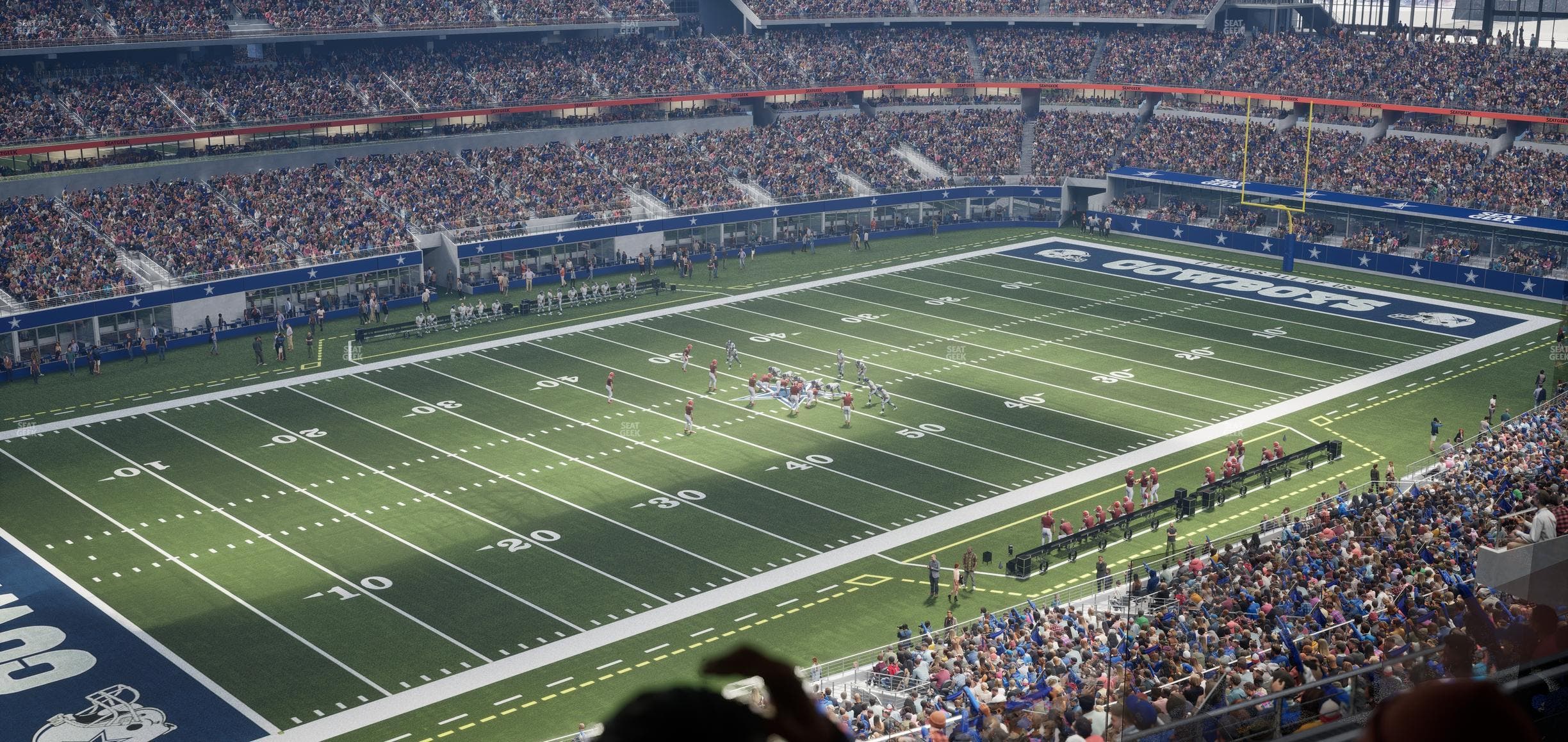 AT&T Stadium - Section Silver Suite 412 Seat View