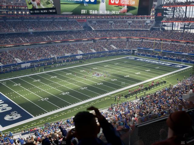 AT&T Stadium - Section Silver Suite 412 Seat View