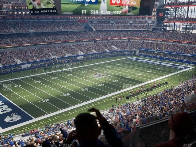 AT&T Stadium - Section Silver Suite 412 Seat View AT&T Stadium - Section Silver Suite 412 Seat View