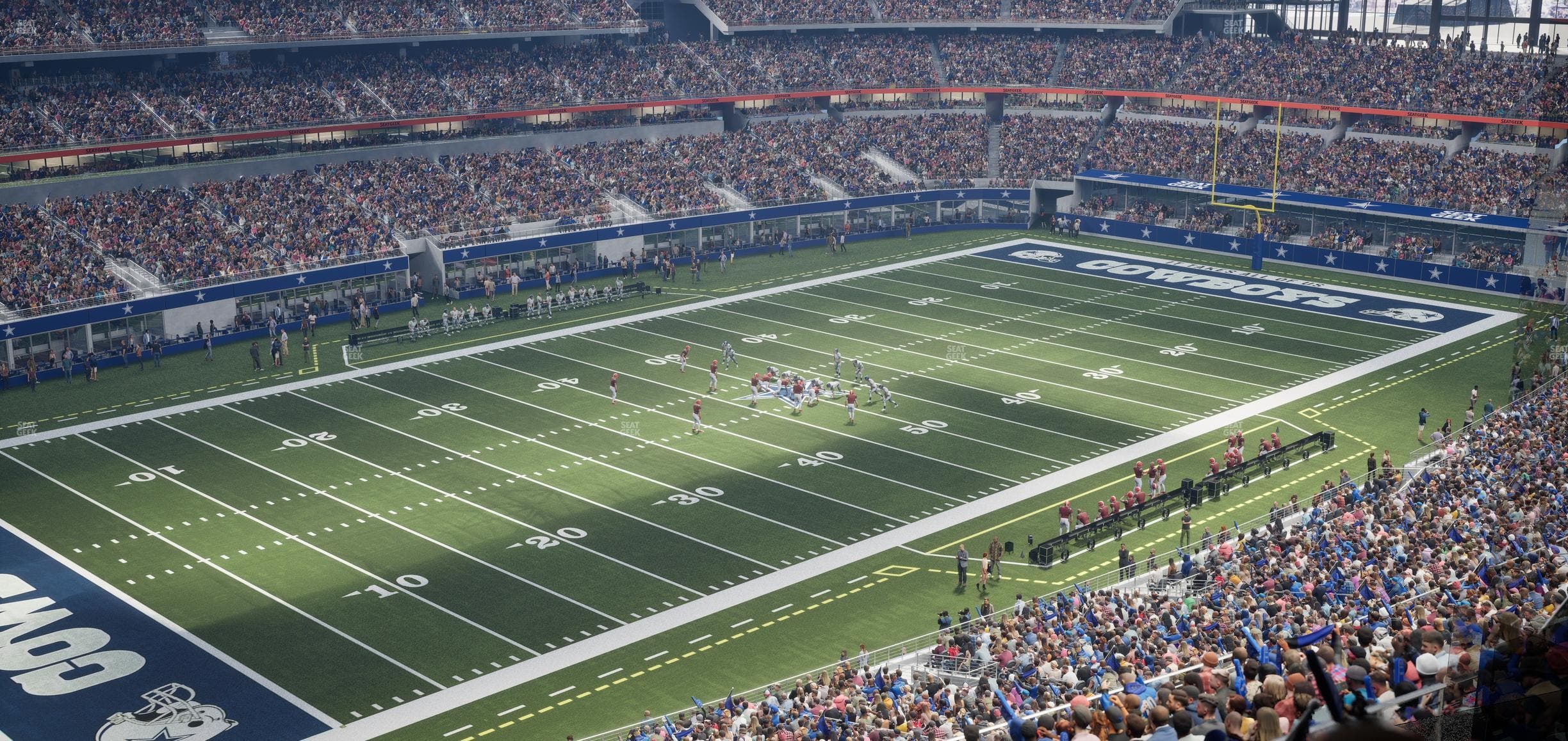 AT&T Stadium - Section Silver Suite 413 Seat View