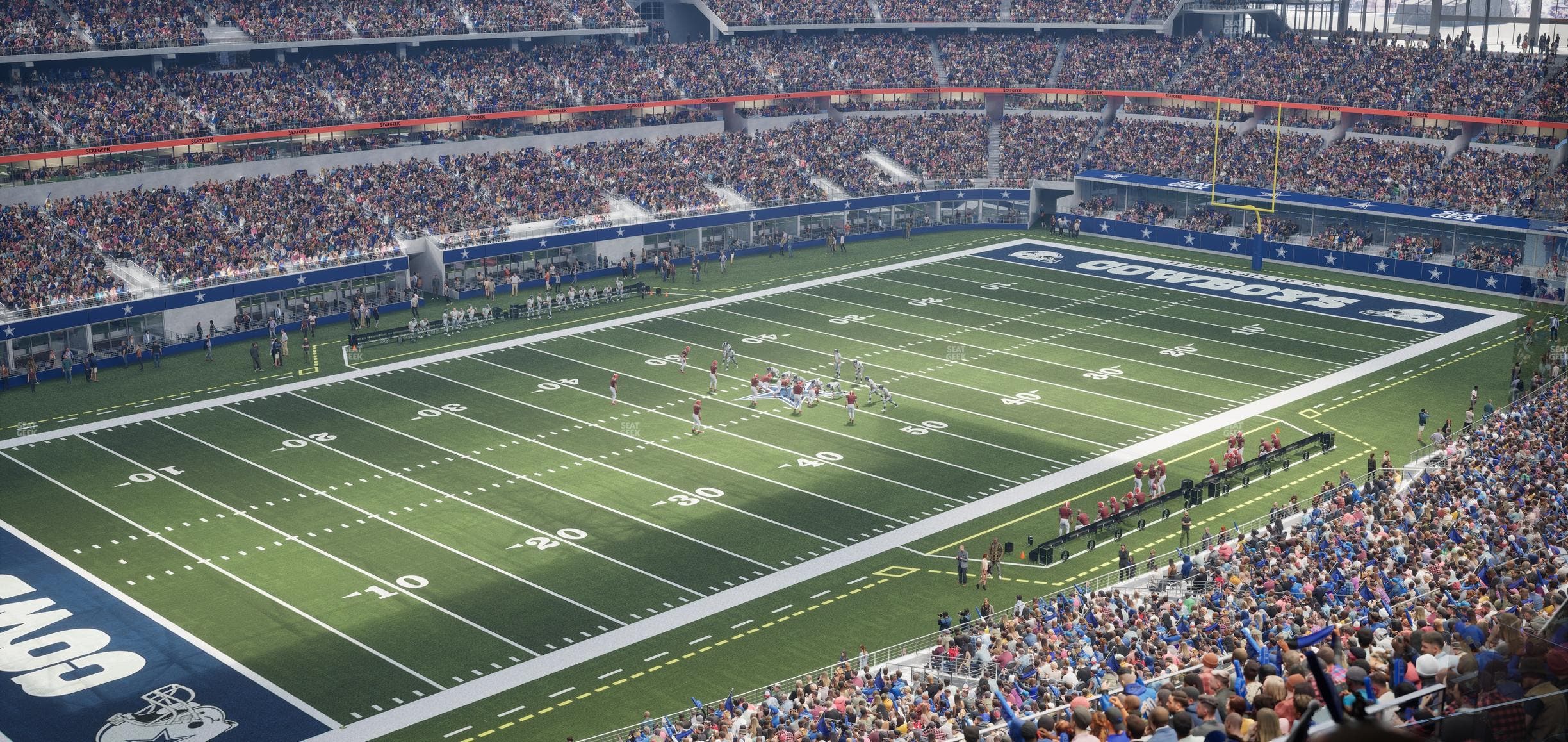 AT&T Stadium - Section Silver Suite 413 Seat View