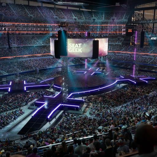 AT&T Stadium - Section Silver Suite 413 Seat View