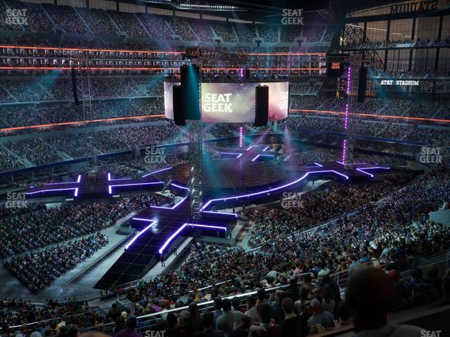 AT&T Stadium - Section Silver Suite 413 Seat View