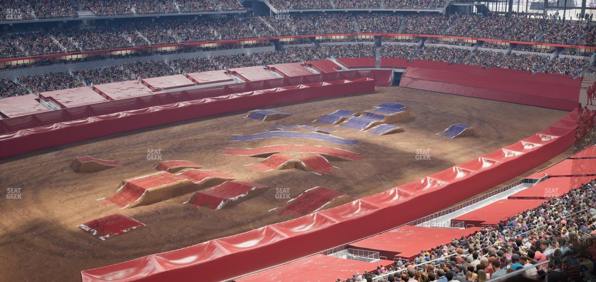 AT&T Stadium - Section Silver Suite 413 Seat View