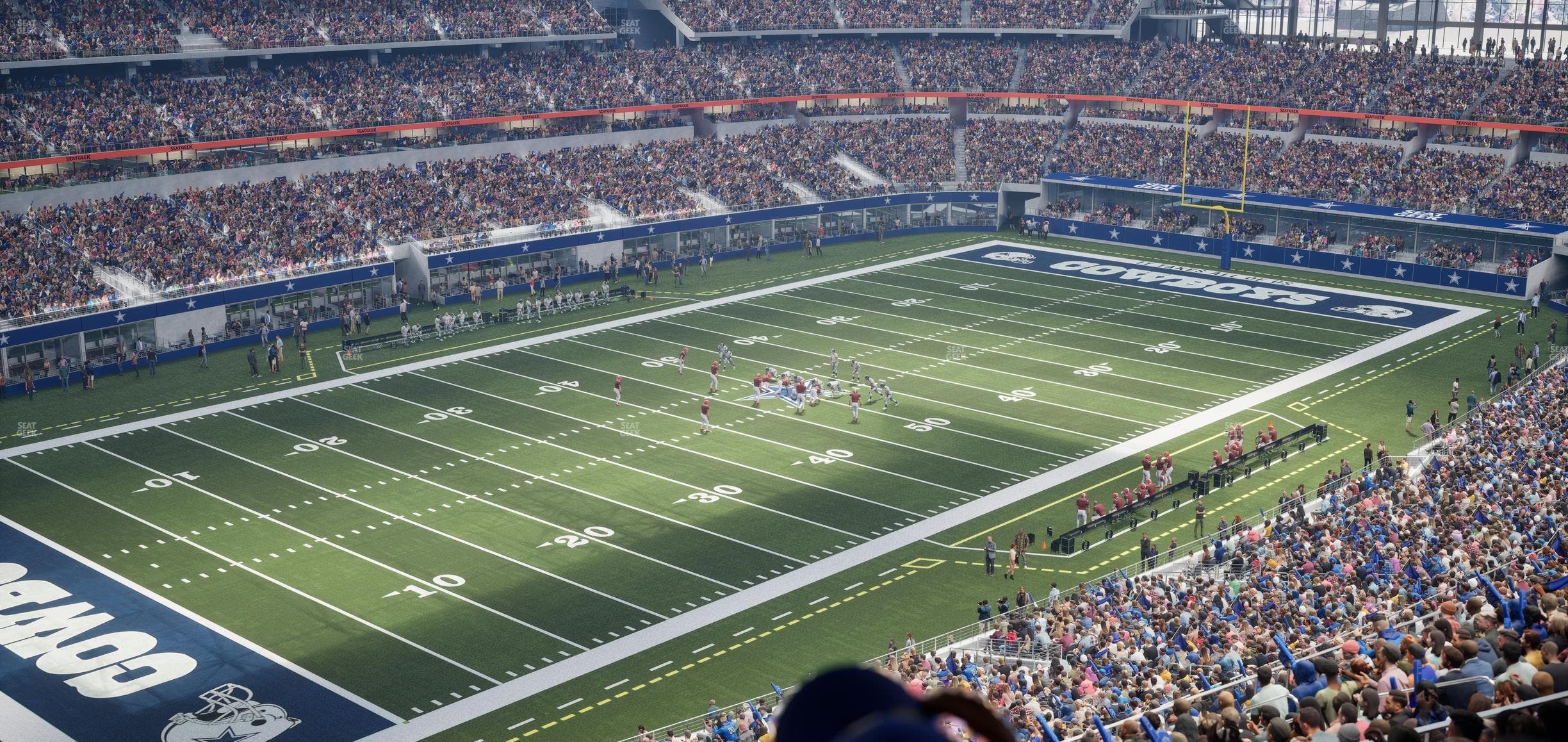 AT&T Stadium - Section Silver Suite 414 Seat View