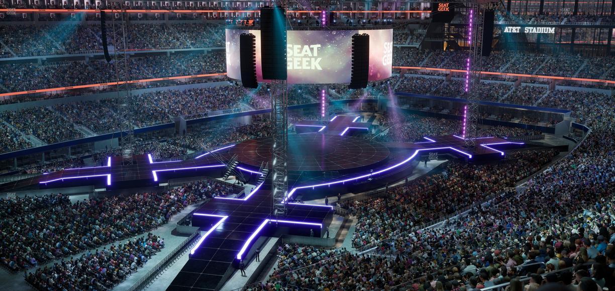AT&T Stadium - Section Silver Suite 414 Seat View