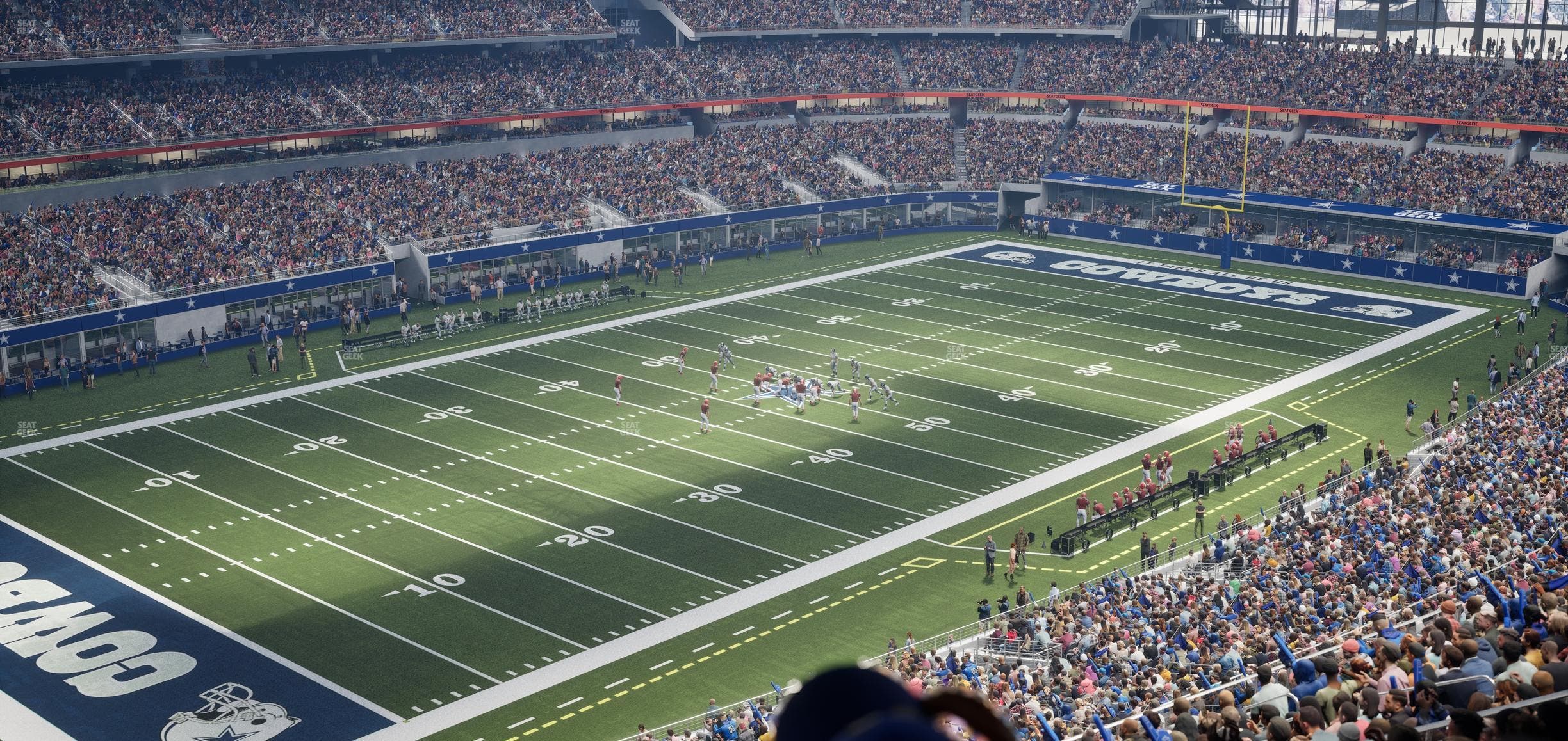 AT&T Stadium - Section Silver Suite 414 Seat View