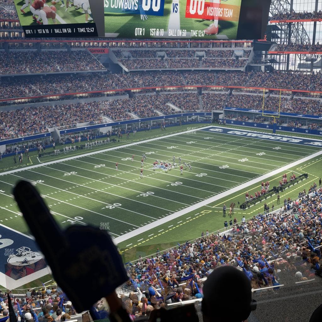 AT&T Stadium - Section Silver Suite 415 Seat View