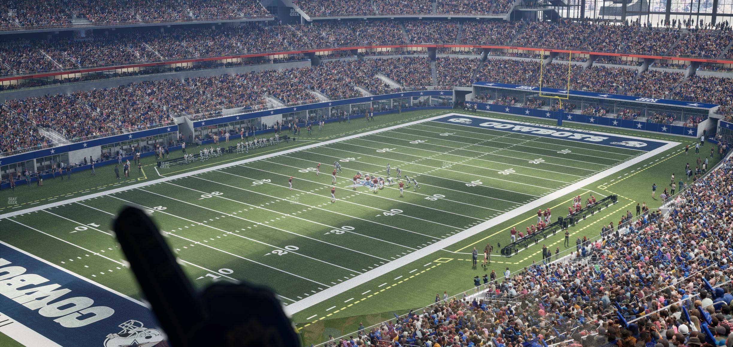 AT&T Stadium - Section Silver Suite 415 Seat View