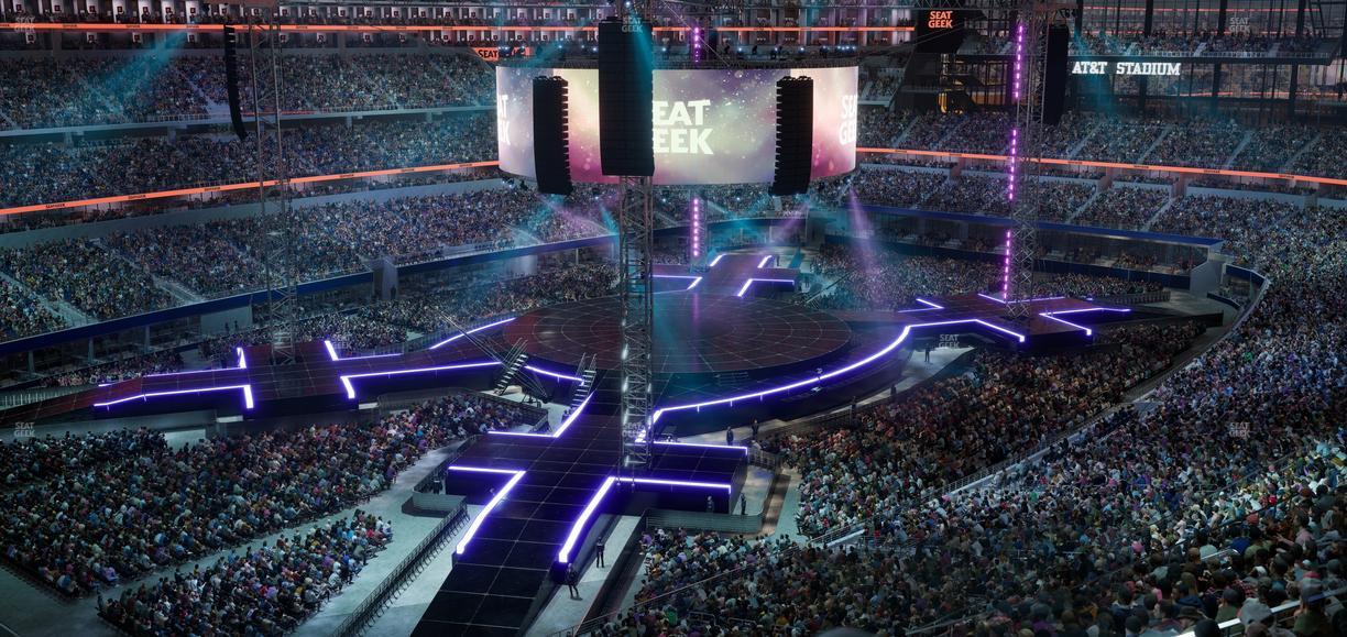 AT&T Stadium - Section Silver Suite 415 Seat View