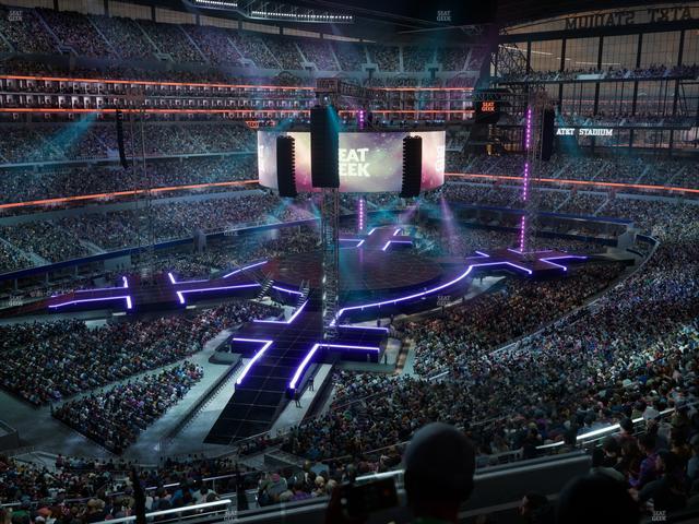 AT&T Stadium - Section Silver Suite 415 Seat View