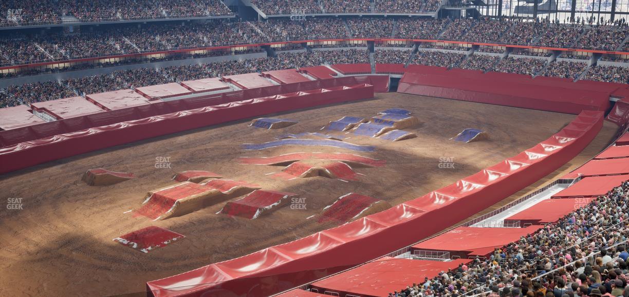 AT&T Stadium - Section Silver Suite 415 Seat View