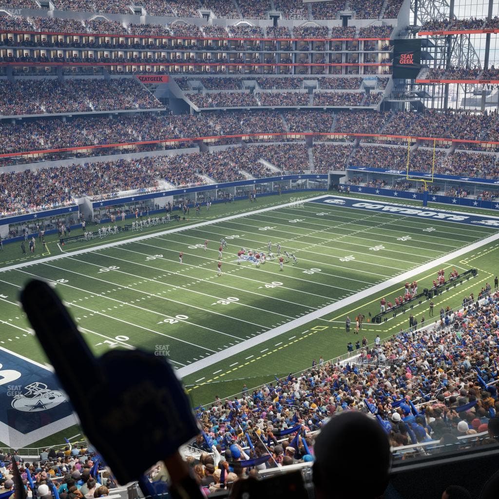 AT&T Stadium - Section Silver Suite 415 Seat View