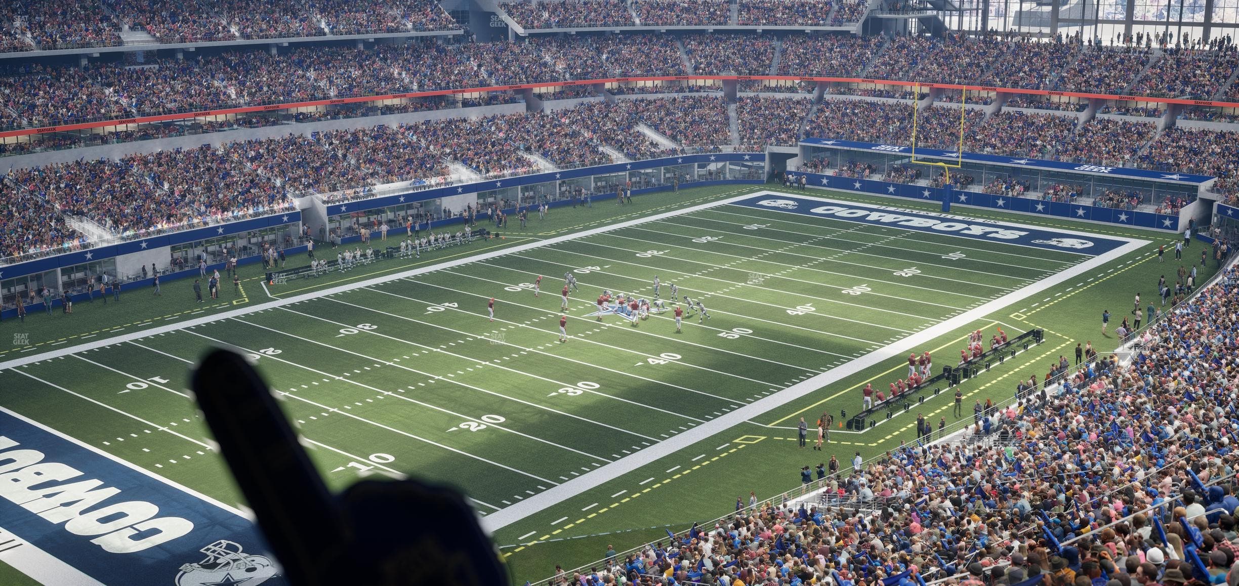 AT&T Stadium - Section Silver Suite 415 Seat View
