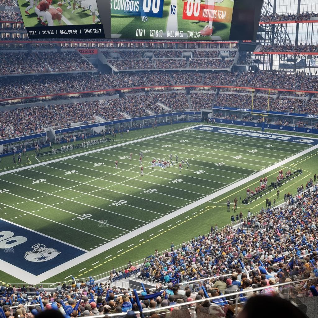 AT&T Stadium - Section Silver Suite 416 Seat View