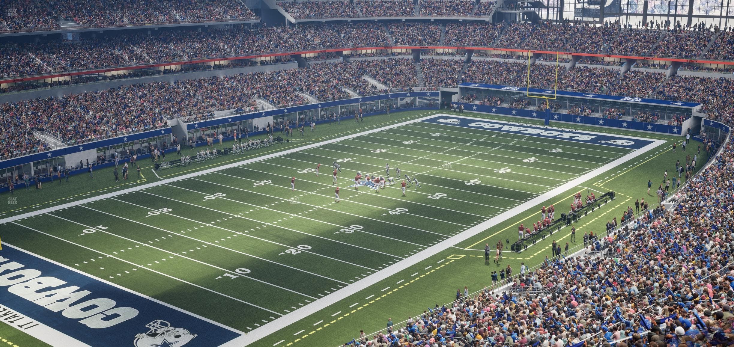 AT&T Stadium - Section Silver Suite 416 Seat View