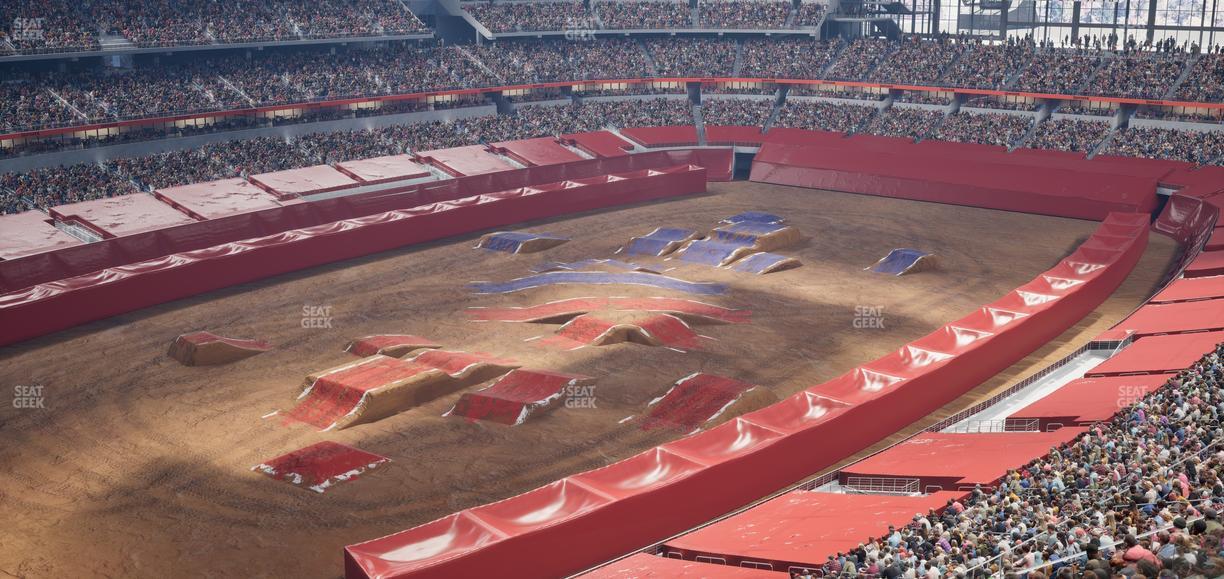 AT&T Stadium - Section Silver Suite 416 Seat View