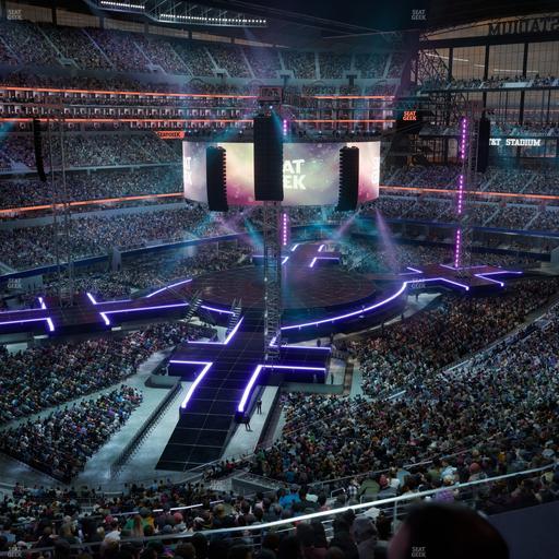 AT&T Stadium - Section Silver Suite 416 Seat View