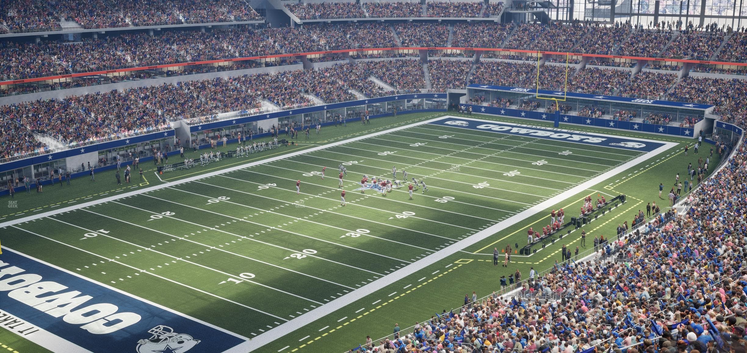 AT&T Stadium - Section Silver Suite 416 Seat View