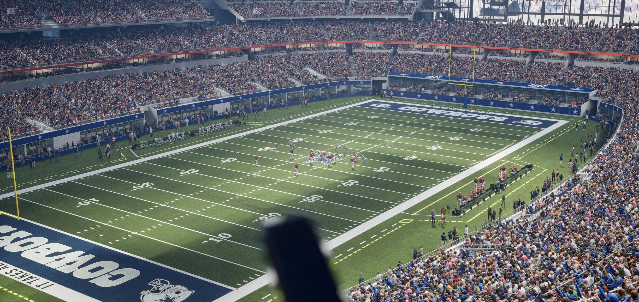 AT&T Stadium - Section Silver Suite 417 Seat View