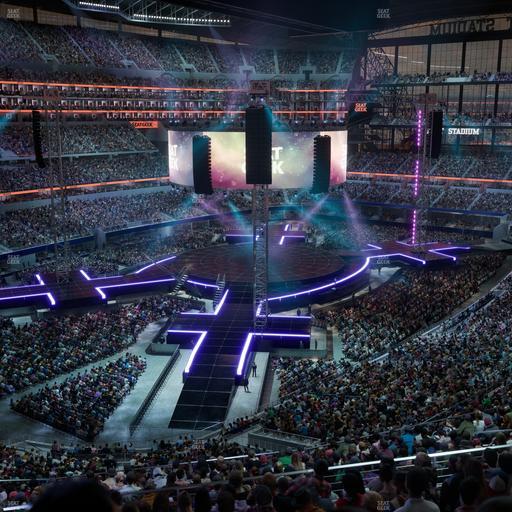 AT&T Stadium - Section Silver Suite 417 Seat View