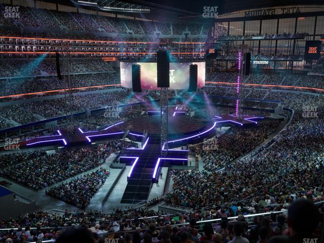 AT&T Stadium - Section Silver Suite 417 Seat View