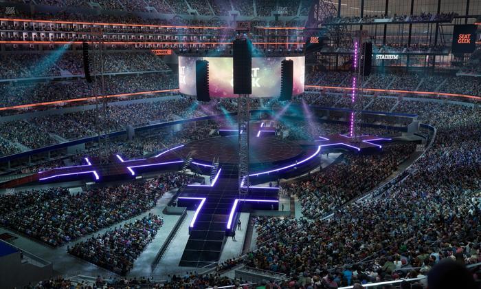 AT&T Stadium - Section Silver Suite 417 Seat View