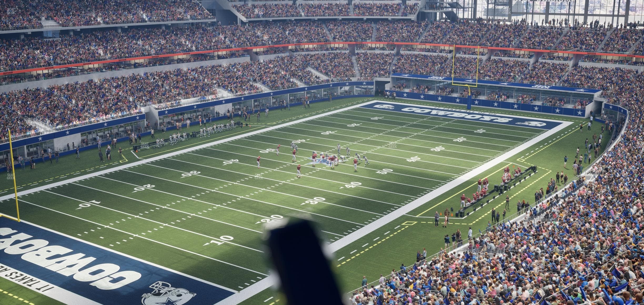 AT&T Stadium - Section Silver Suite 417 Seat View