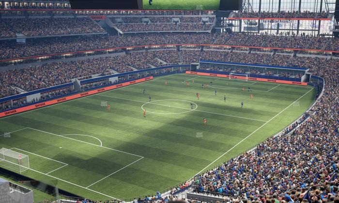 AT&T Stadium - Section Silver Suite 418 Seat View