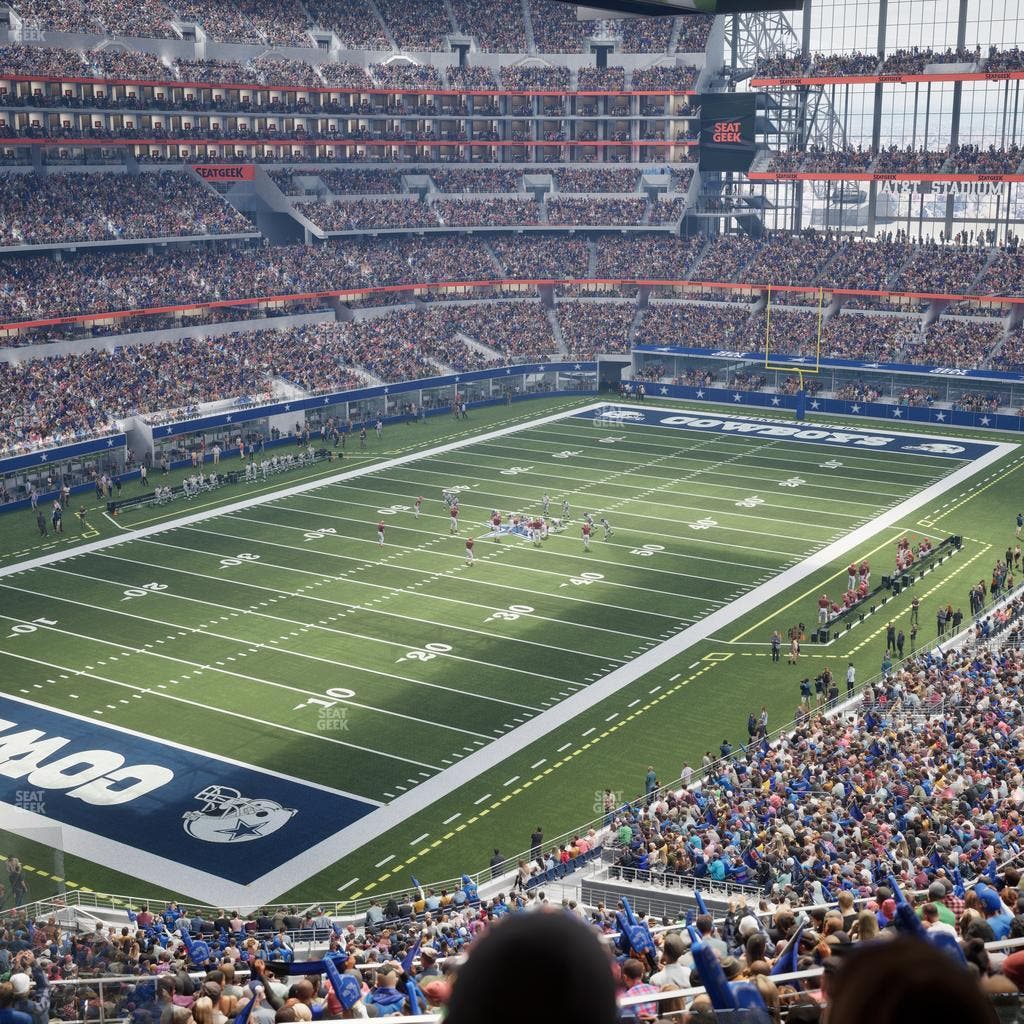 AT&T Stadium - Section Silver Suite 418 Seat View