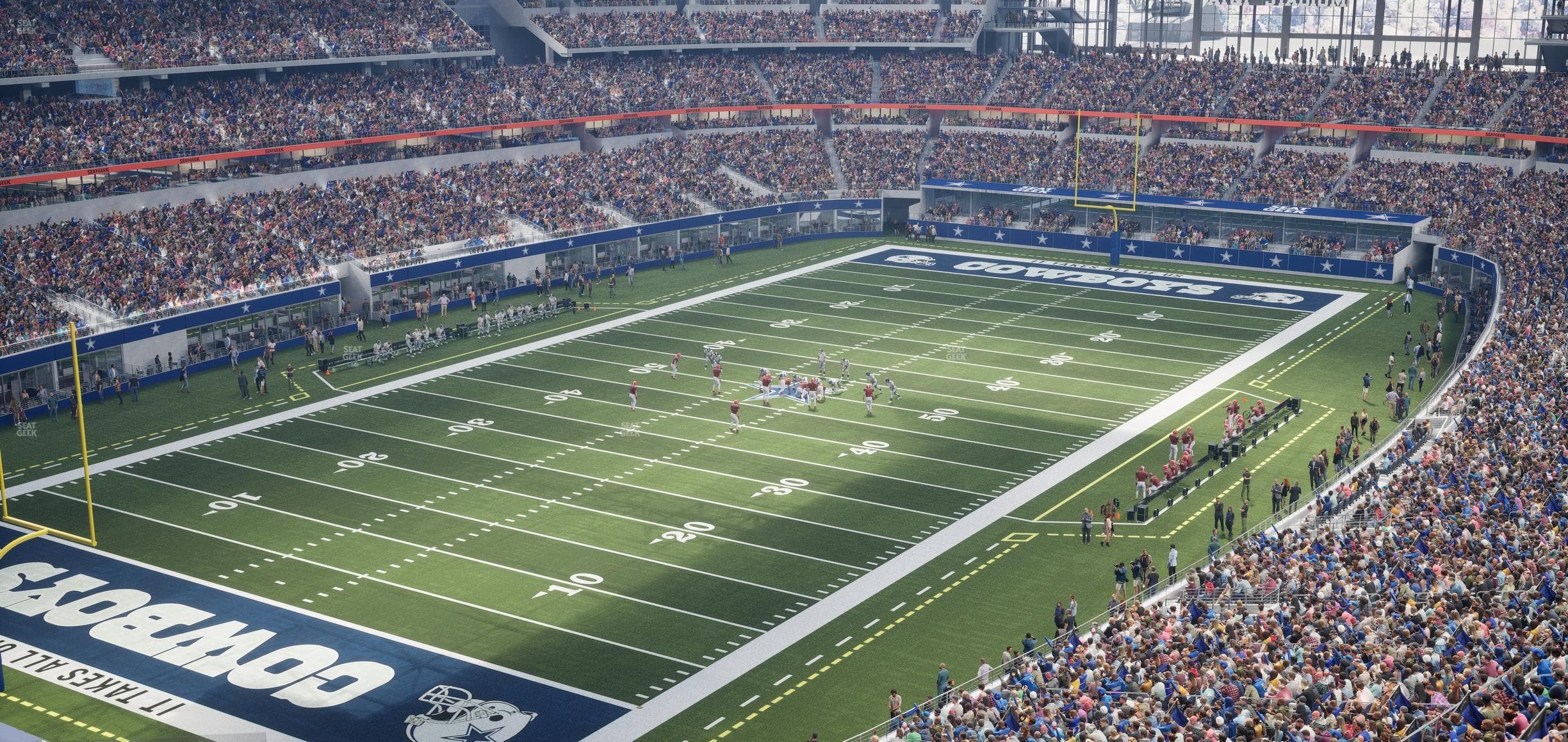 AT&T Stadium - Section Silver Suite 418 Seat View