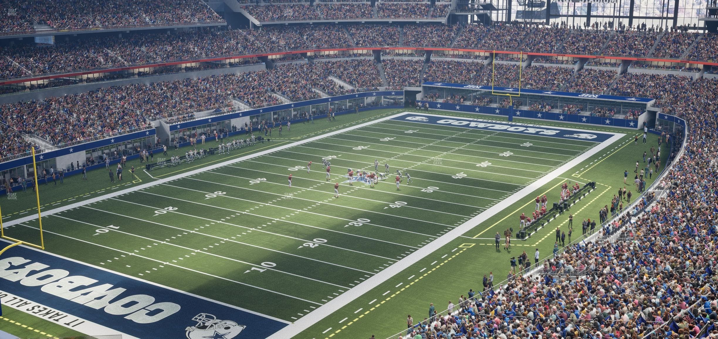 AT&T Stadium - Section Silver Suite 418 Seat View