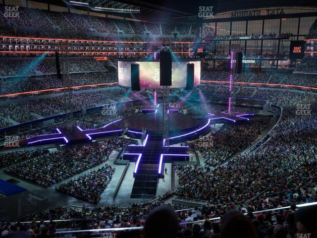 AT&T Stadium - Section Silver Suite 418 Seat View