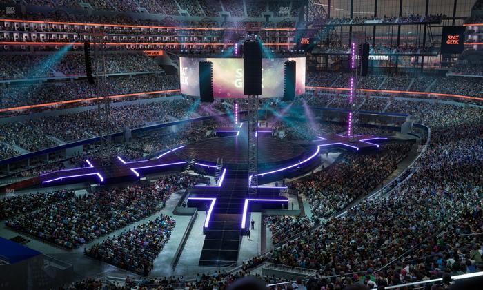 AT&T Stadium - Section Silver Suite 418 Seat View