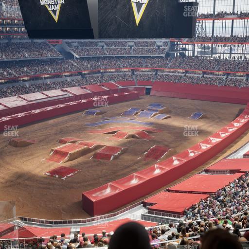 AT&T Stadium - Section Silver Suite 418 Seat View