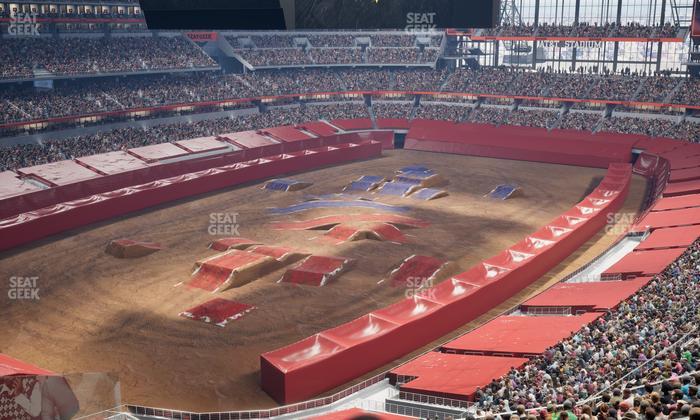 AT&T Stadium - Section Silver Suite 418 Seat View