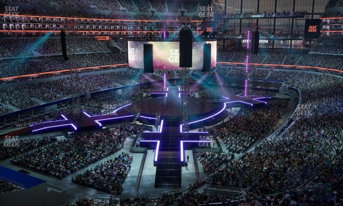 AT&T Stadium - Section Silver Suite 419 Seat View