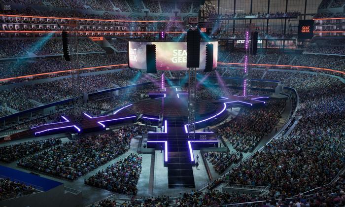 AT&T Stadium - Section Silver Suite 420 Seat View