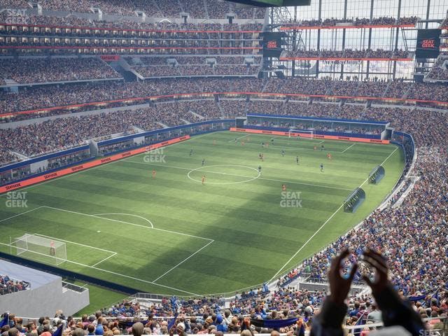AT&T Stadium - Section Silver Suite 420 Seat View