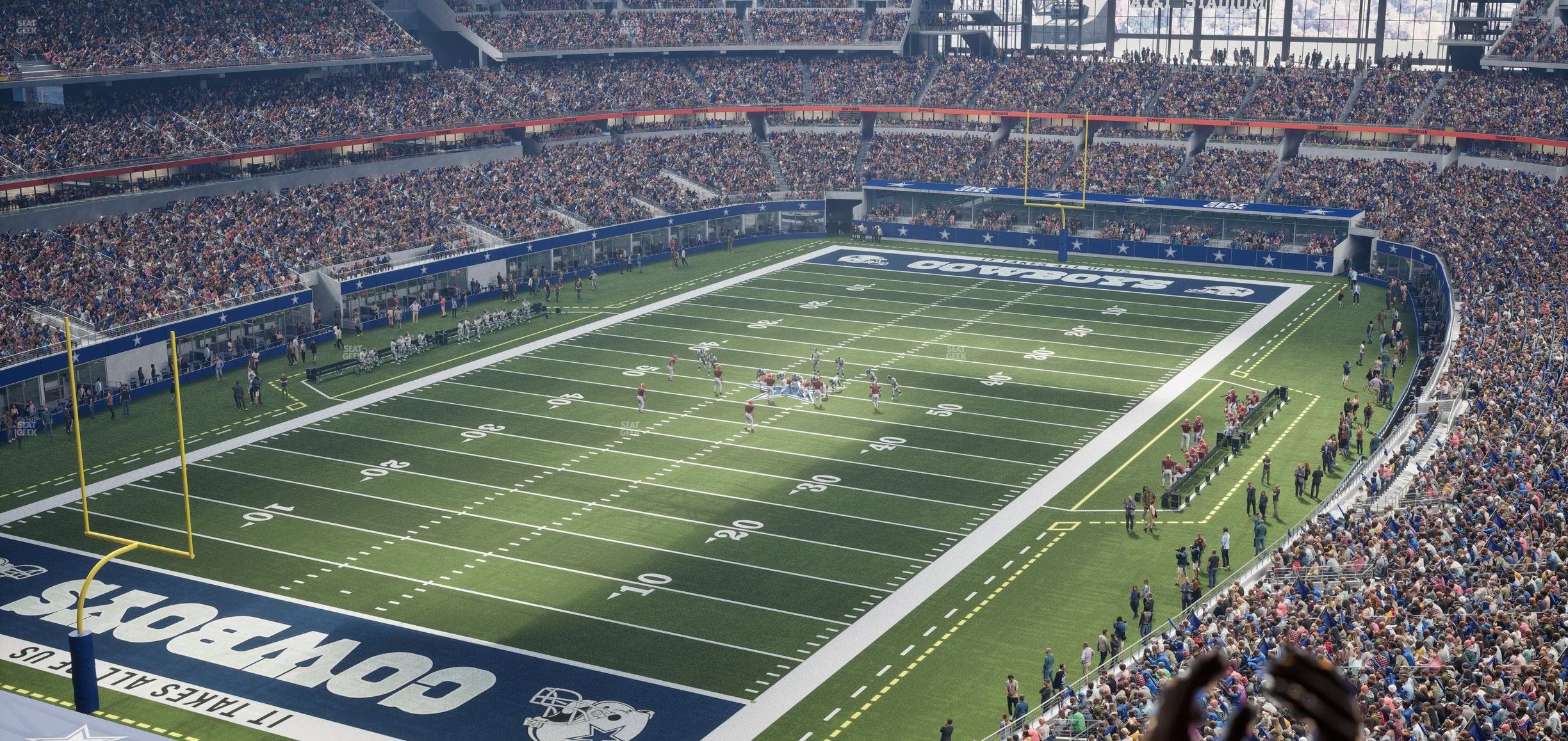 AT&T Stadium - Section Silver Suite 420 Seat View