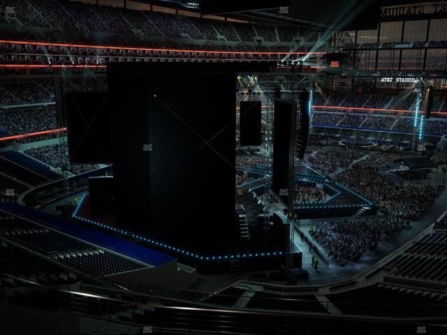 AT&T Stadium - Section Silver Suite 421 Seat View