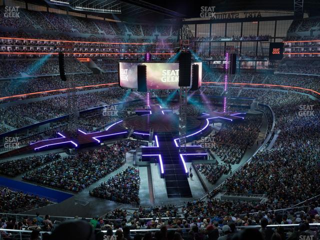 AT&T Stadium - Section Silver Suite 421 Seat View