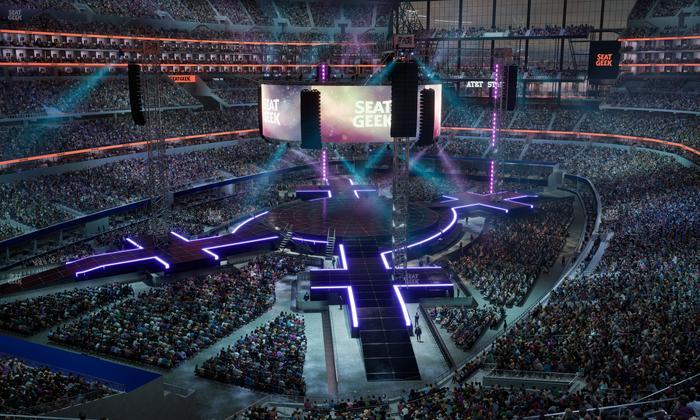 AT&T Stadium - Section Silver Suite 421 Seat View