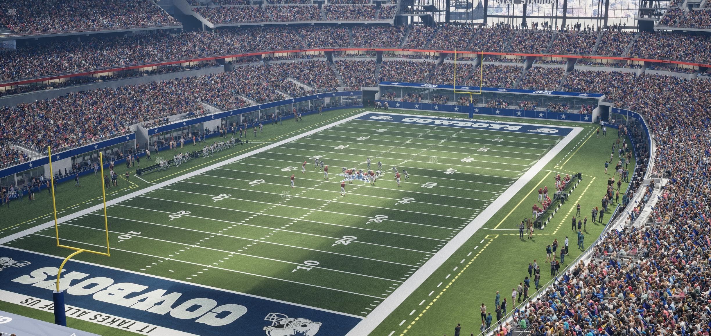 AT&T Stadium - Section Silver Suite 421 Seat View