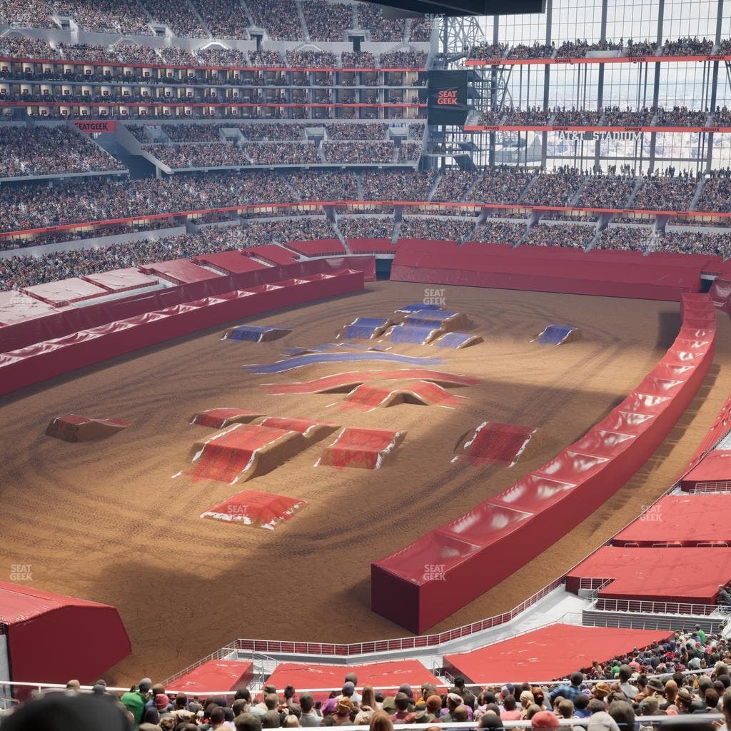 AT&T Stadium - Section Silver Suite 421 Seat View