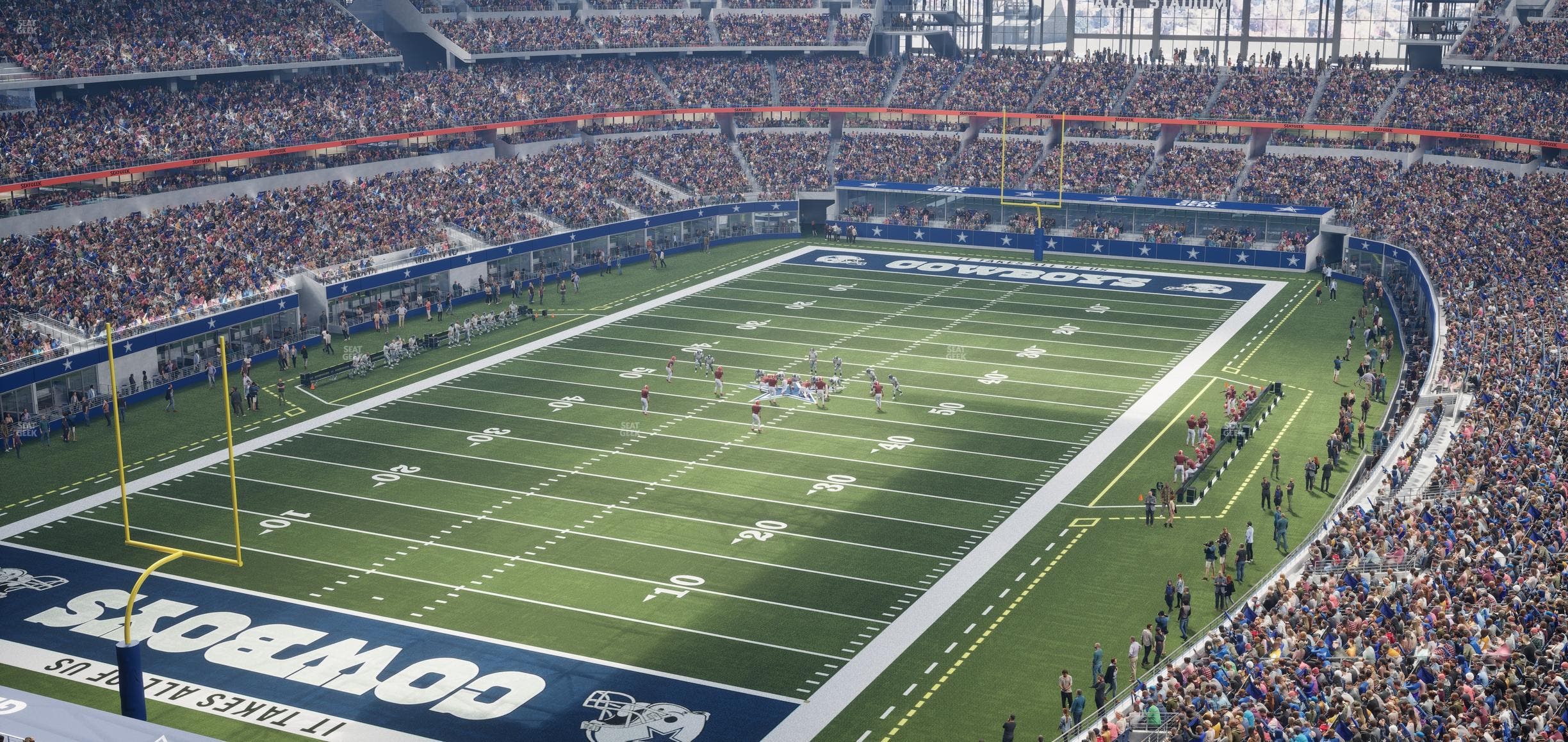 AT&T Stadium - Section Silver Suite 421 Seat View