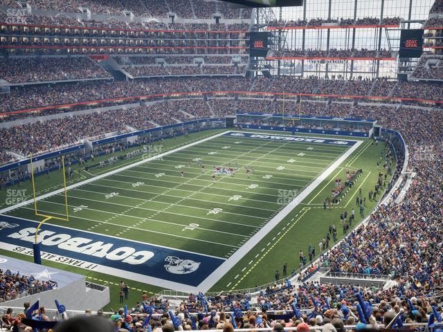 AT&T Stadium - Section Silver Suite 421 Seat View