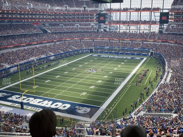 AT&T Stadium - Section Silver Suite 422 Seat View