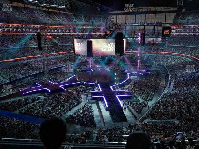 AT&T Stadium - Section Silver Suite 422 Seat View